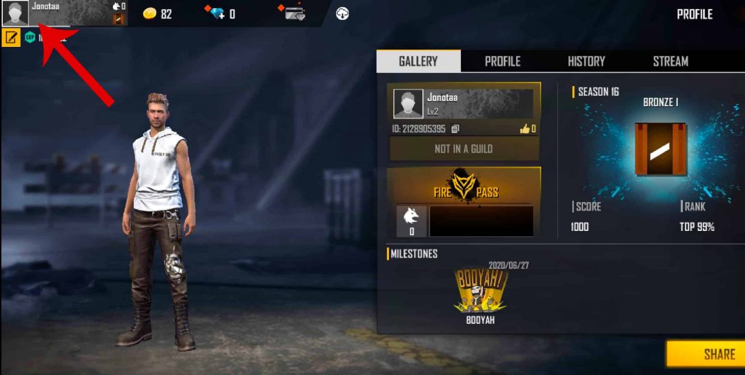 Cara Mudah Ganti Nama Nickname Di Free Fire Ff Spin Esports