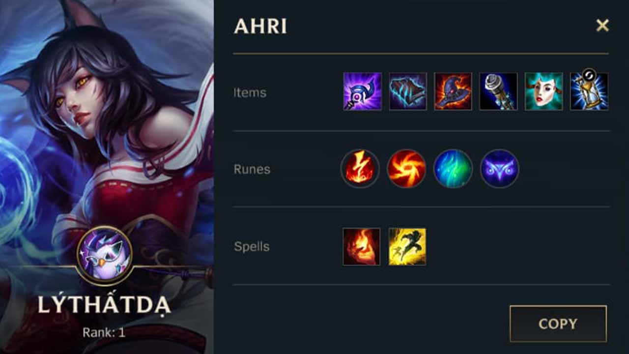 Ahri S Best Build Items And Runes In Lol Wild Rift Up Games