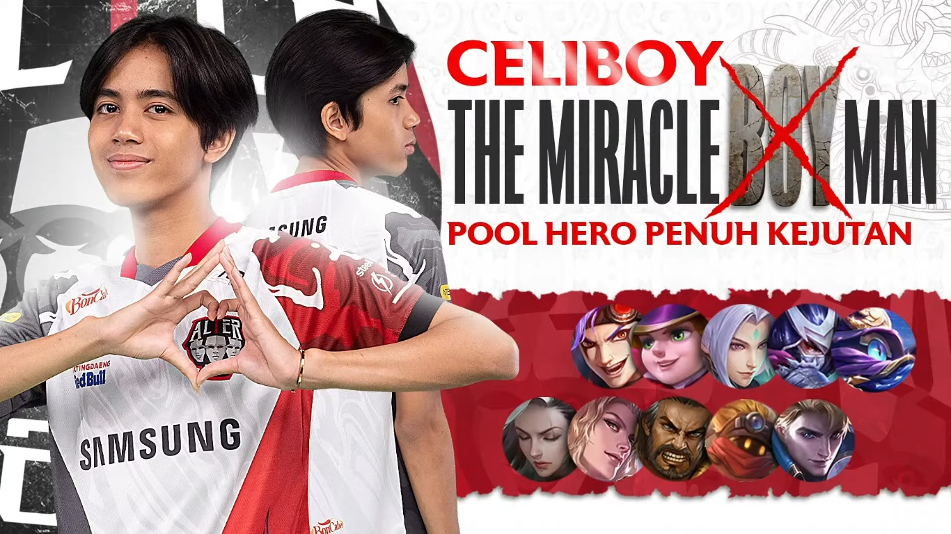 AE Celiboy Jadi Jungler Dengan Pool Hero Terluas Di MPL ID S8