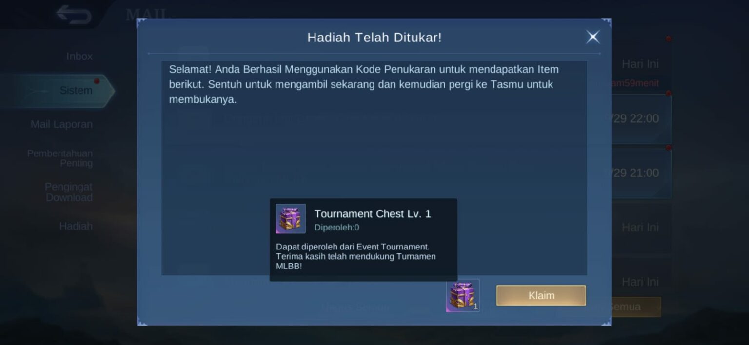 Kumpulan Kode Redeem Mlbb Terbaru September Ayo Ambil