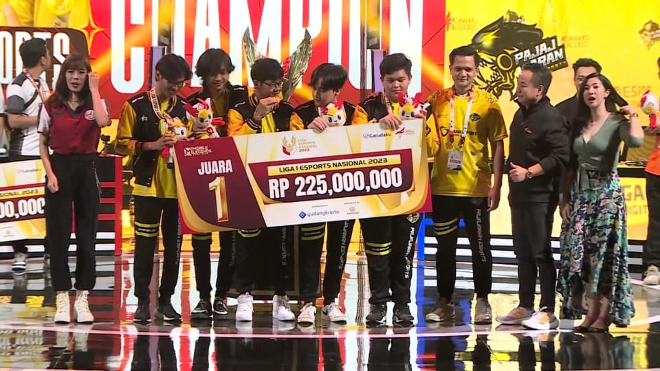 Pajajaran Esports Jadi Juara Liga Esports Nasional LEN 2023 Usai