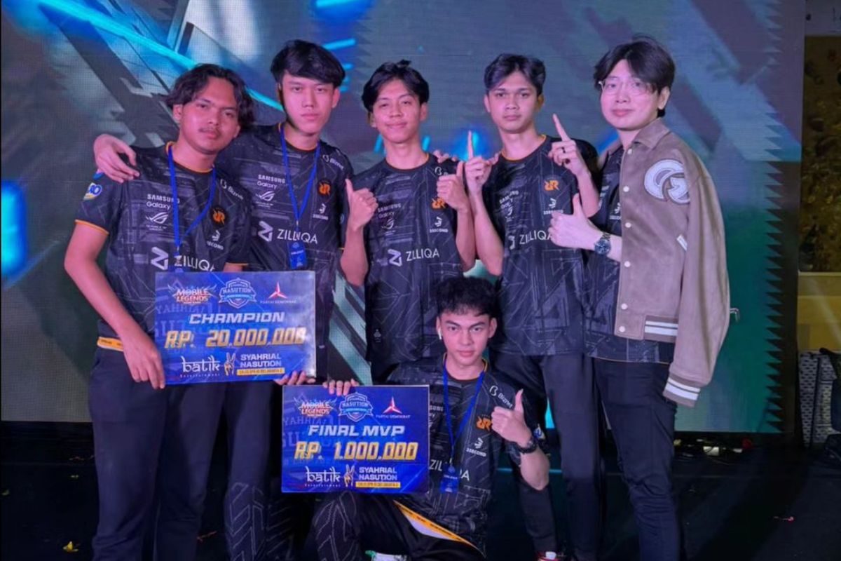 Baru Diumumkan Roster RRQ Sena Raih Juara SPIN