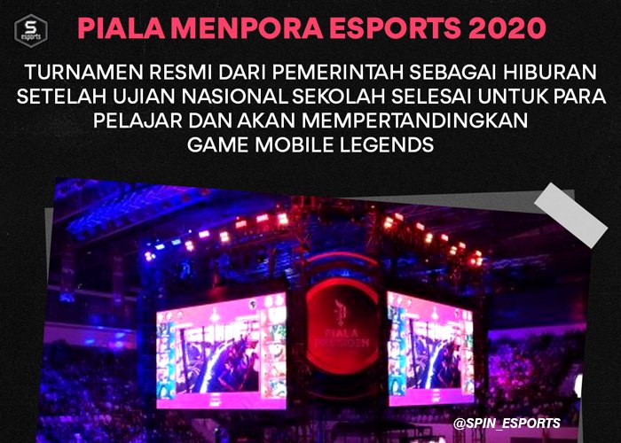 Piala Menpora eSports 2020 Tandingkan Mobile Legends
