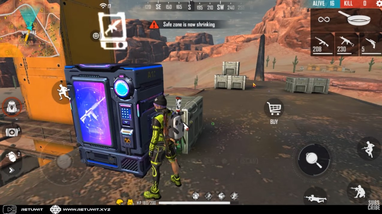 Hal yang Harus Diketahui Dari Vending Machine PUBG M SPIN Esports