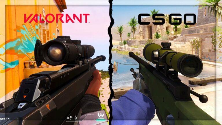 Perbandingan Mekanik Senjata VALORANT dan CS:GO