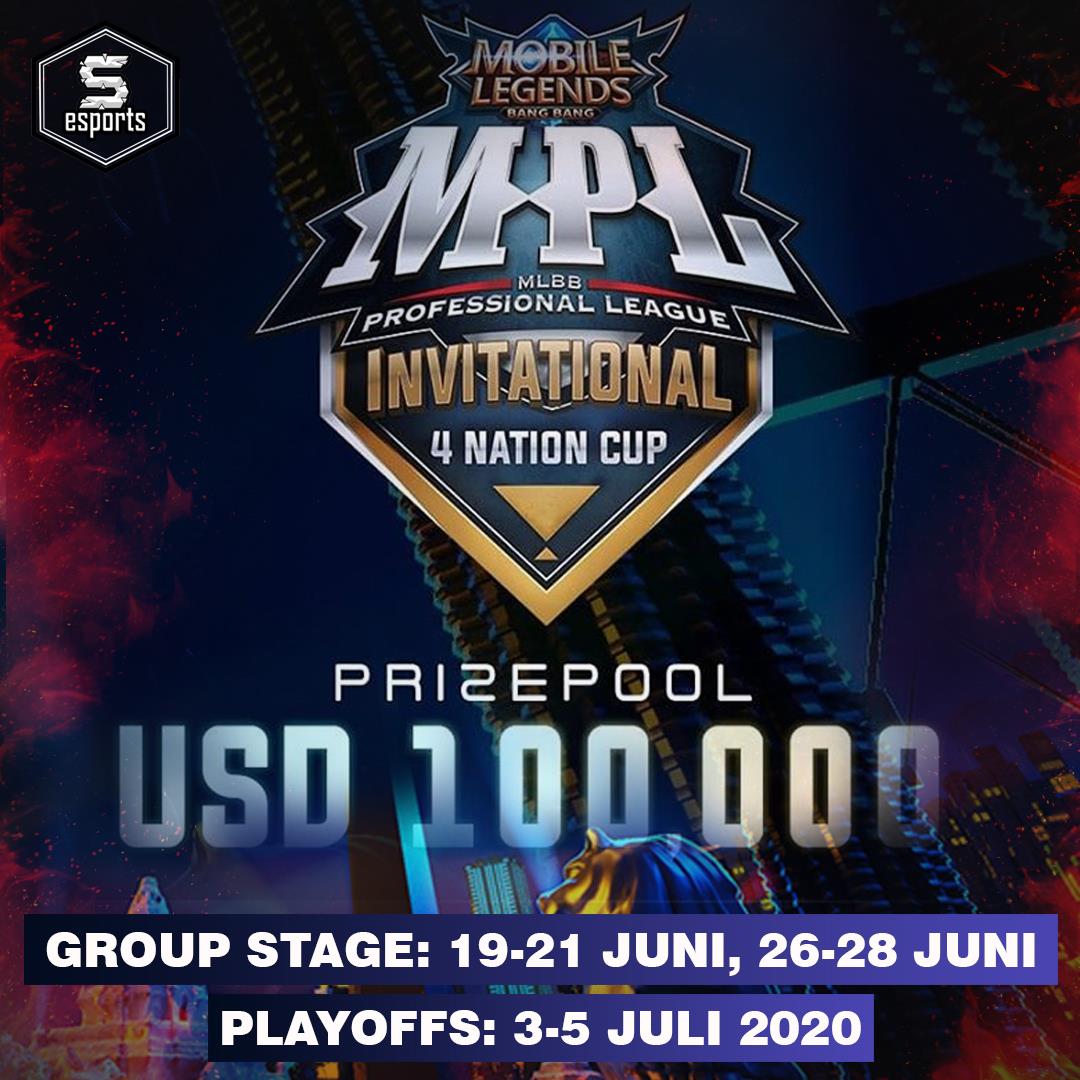 Jadwal Mpl Invitational 4 Nations Cup S Esports