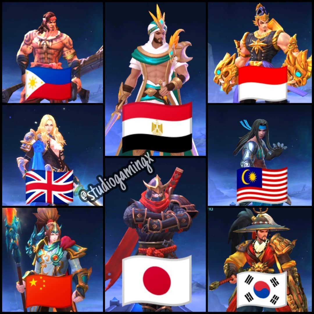 Hero Mobile Legends Dari Setiap Negara SPIN Esports