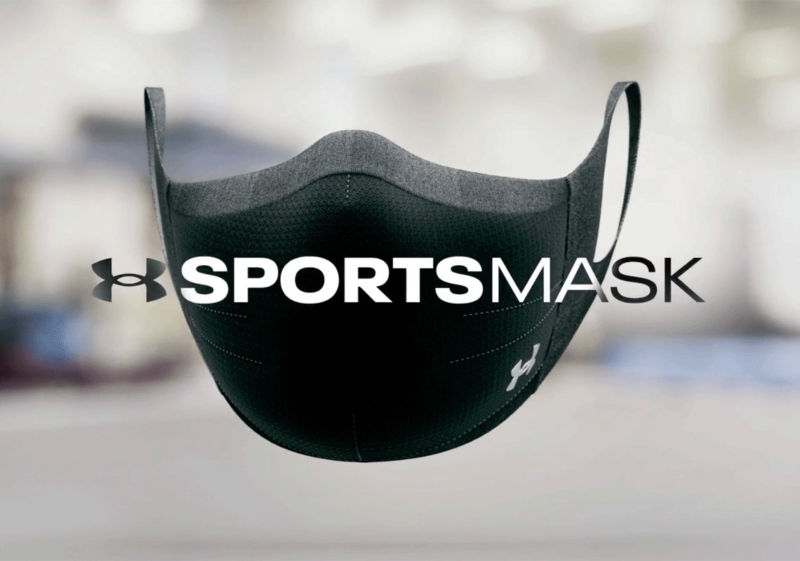 ua sportsmask grey