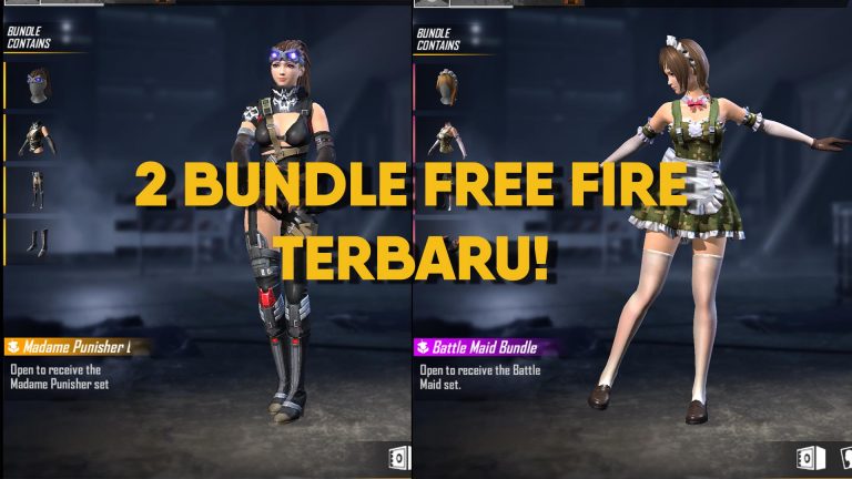 Mudah Dapatkan 2 Bundle Free Fire Terbaru Juni 2020 di FF!