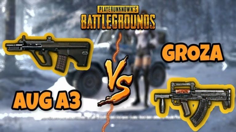 AUG vs Groza: Senjata Mana Lebih Unggul di PUBG Mobile?