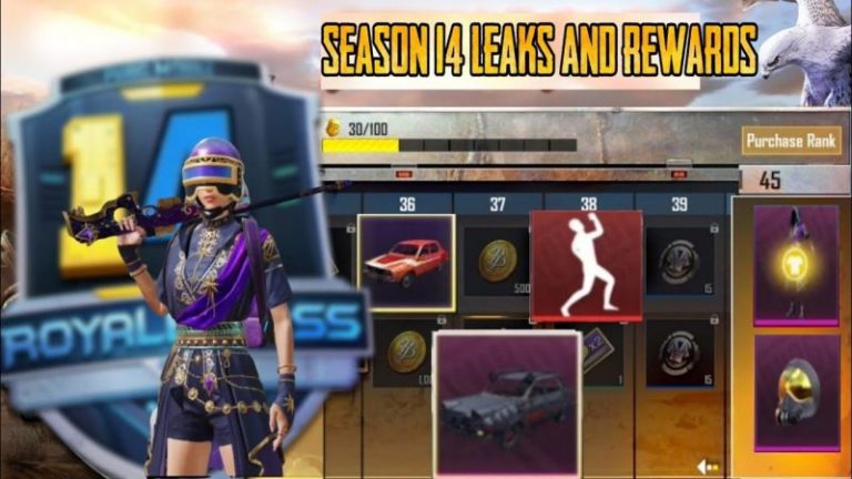 Hadiah PUBG Mobile Season 14 Royale Pass 50-100 RP!