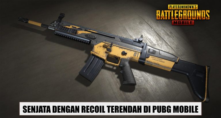 Senjata PUBG Mobile Dengan Recoil Terendah! Mana Favoritmu?