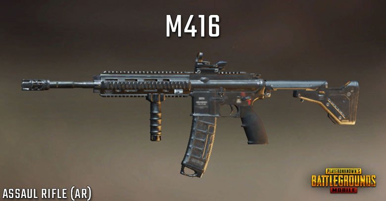 senjata pubg mobile recoil M416