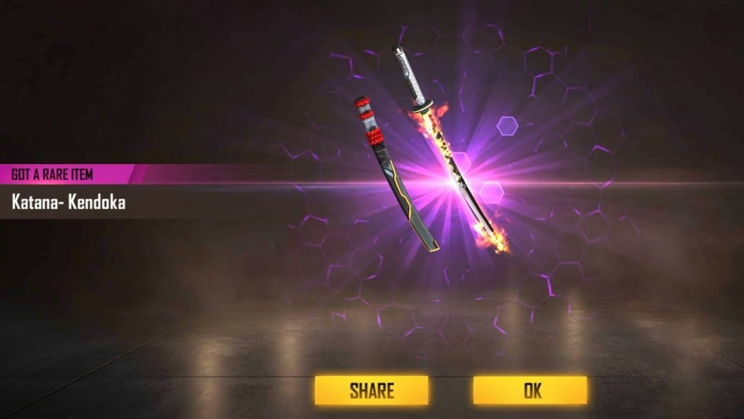 Free Fire's best melee weapon