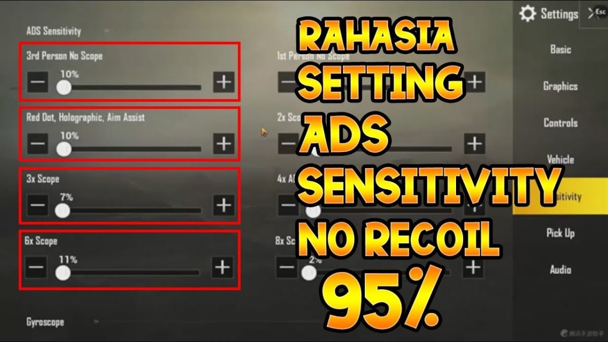 Setting Terbaik Untuk Pubg Mobile Tanpa Recoil Untuk Pemula 2020 Spin Esports