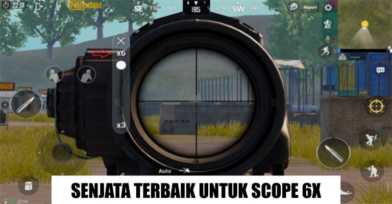 Senjata PUBG Mobile Terbaik untuk Memakai Scope 6x!