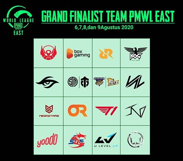 16 team Final PMWL East 2020