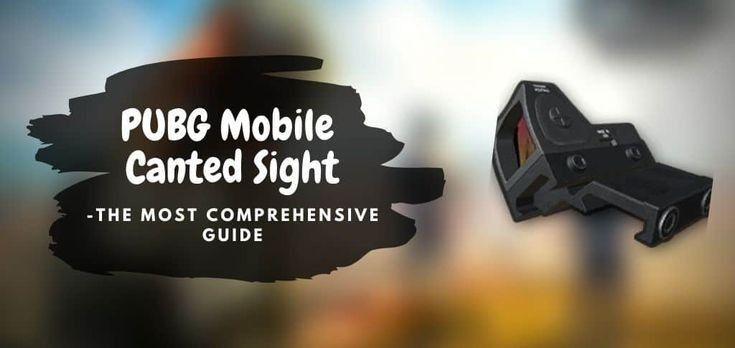 Canted Sight PUBG Mobile, Penting atau Tidak?