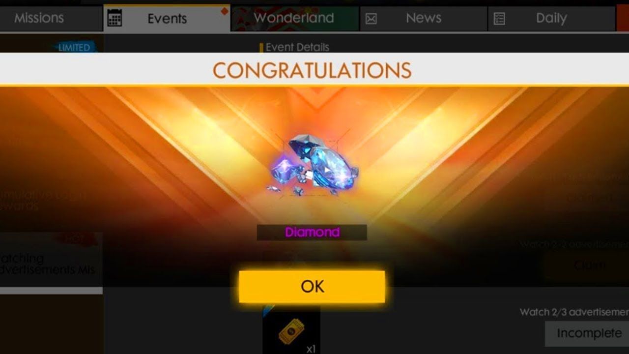 Dapatkan Diamond Gratis Dengan Lapor Bug Di FF Advance Server SPIN