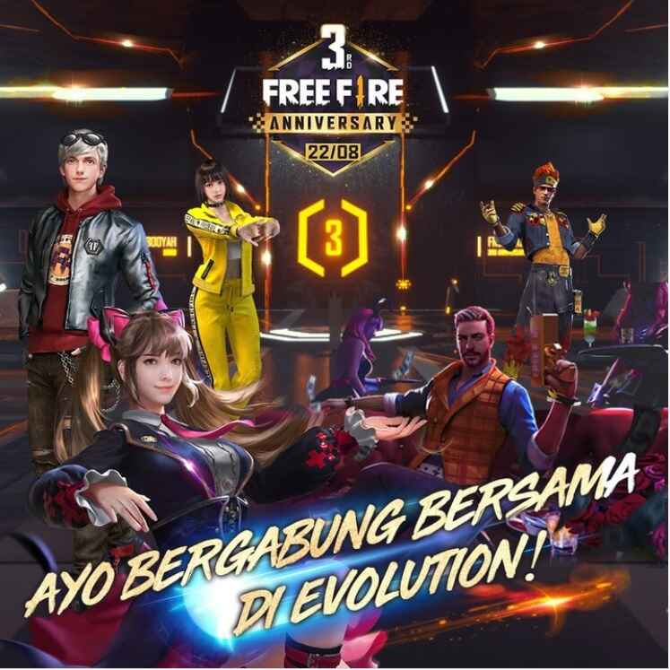 Event Free Fire 3rd Anniversary