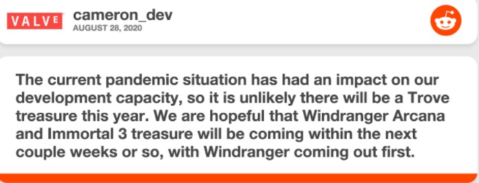 Info Arcana Windranger dan Immortal Treasure III