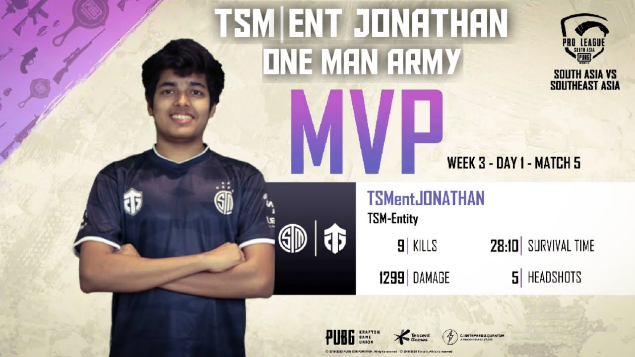 Jonathan TSM, TSM Jonathan PMWL