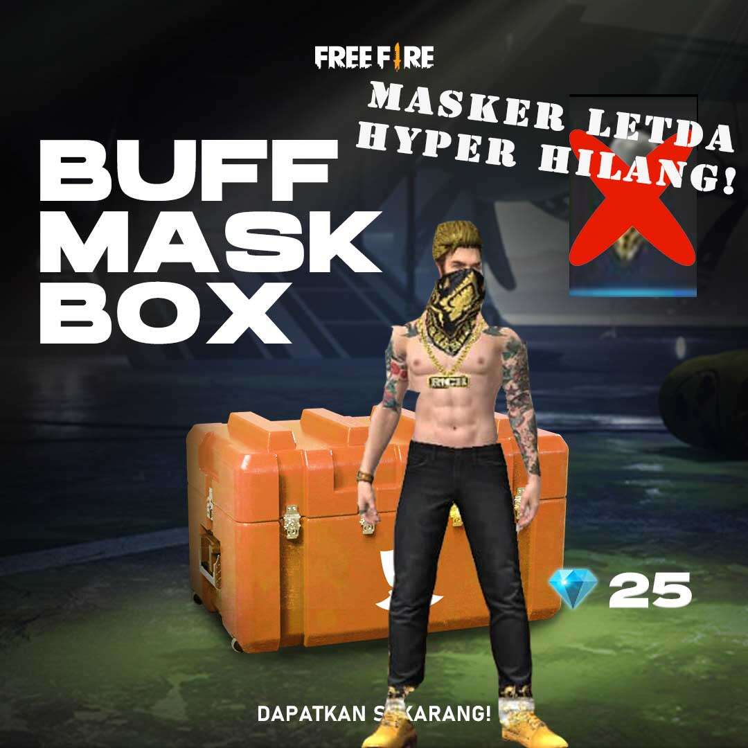 Hilang dari Buff Mask Box, Player Minta Kembali Masker LetDa Hyper!