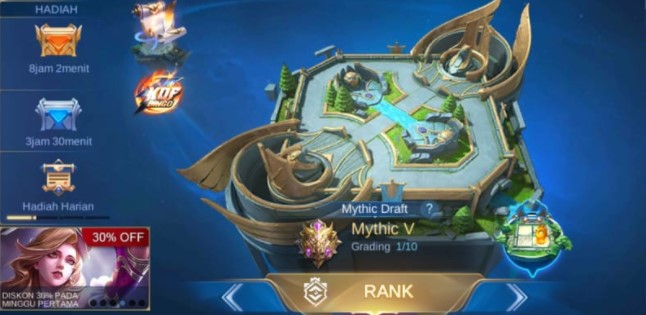 Mythic Mobile Legends Grading Points