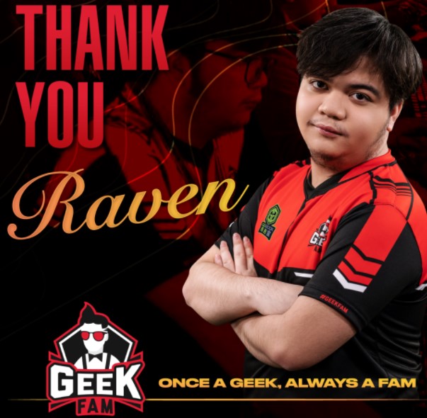 Raven leave Geek Fam