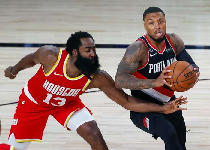 Shortest Team Houston Rockets Vs Tallest Team Trail Blazers
