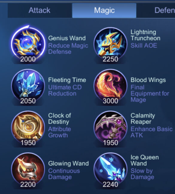 Penjelasan Termudah Item Mobile Legends Dan Fungsinya 2021 Spin