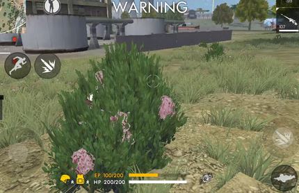 Ghillie Bush Free Fire