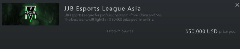 JJB Esports League Asia