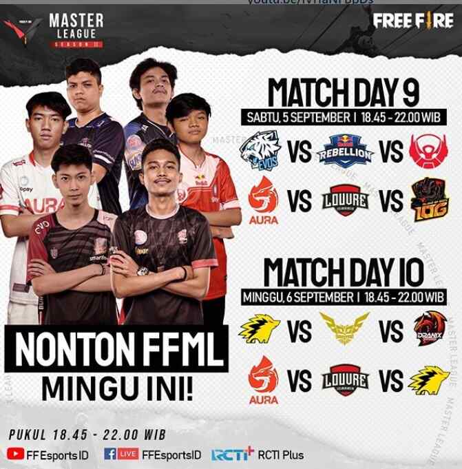 Jadwal FFML 2020 Season 2 Week 5: Onic Harus Susul Dranix!