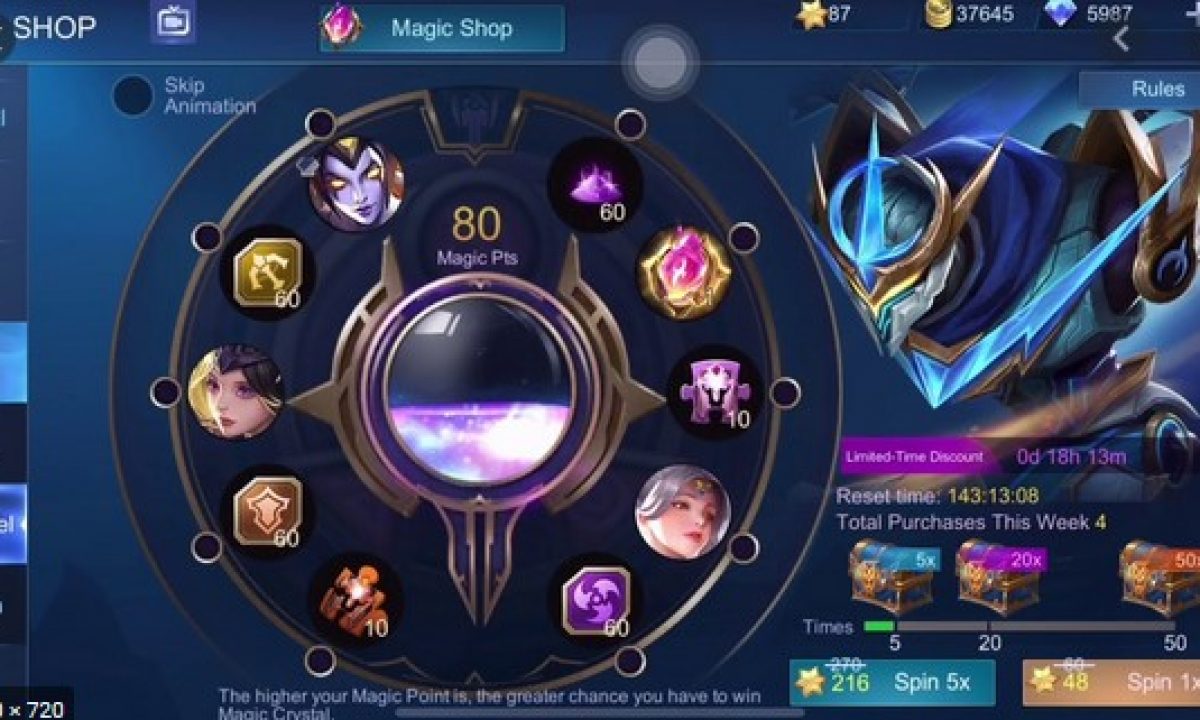 Tips Trik Draw Magic Wheel Mobile Legends Terbaru 2020 Spin