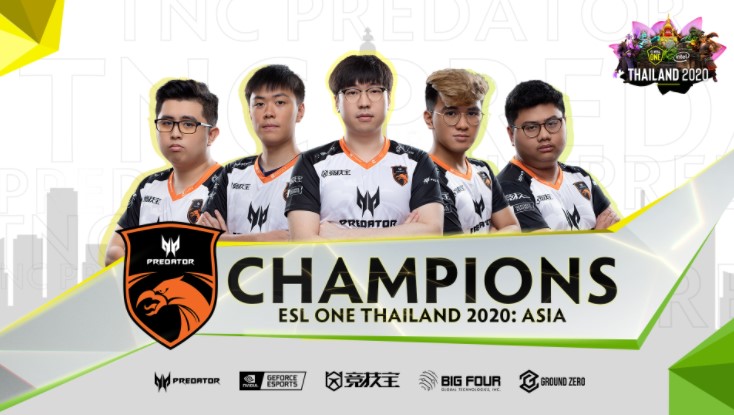 TNC Predator Kalahkan BOOM Esports ESL One Thailand 2020