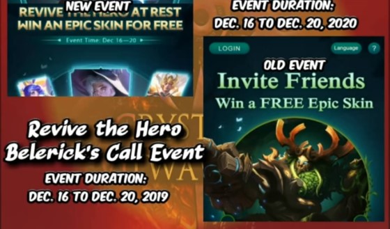 Free Alecto the Web Skin Epic Mobile Legends event