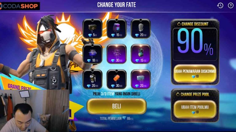 Event Change Your Fate Diskon FF