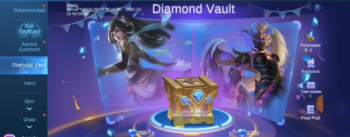 Diamond Vault event