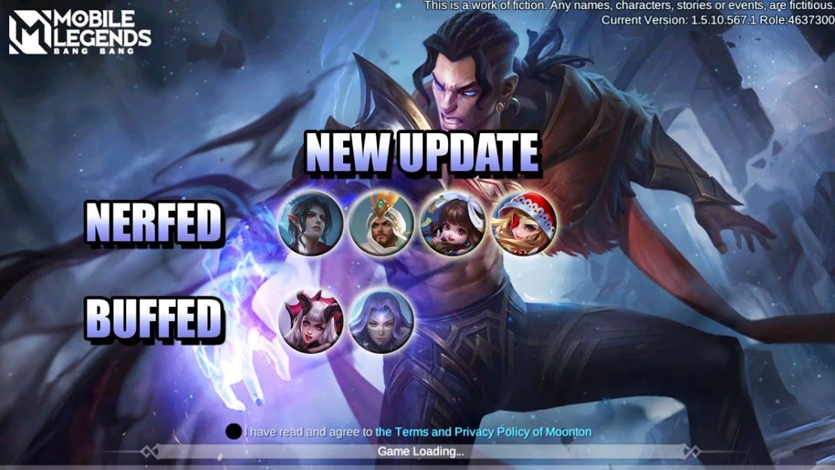 Mobile Legends Presents Patch 1.5.20 Who are the weakened heroes on October 12, 2022?