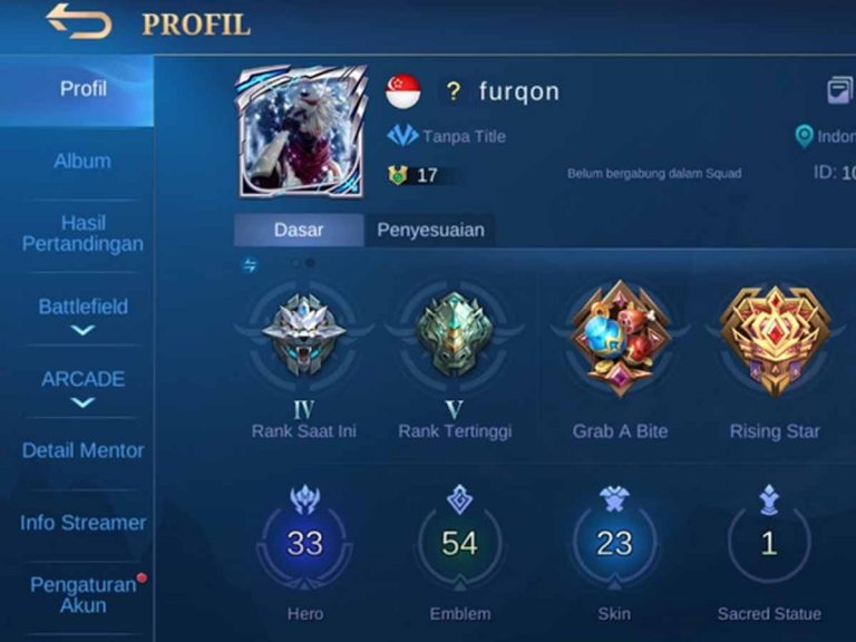 akun gratis ml november 2020