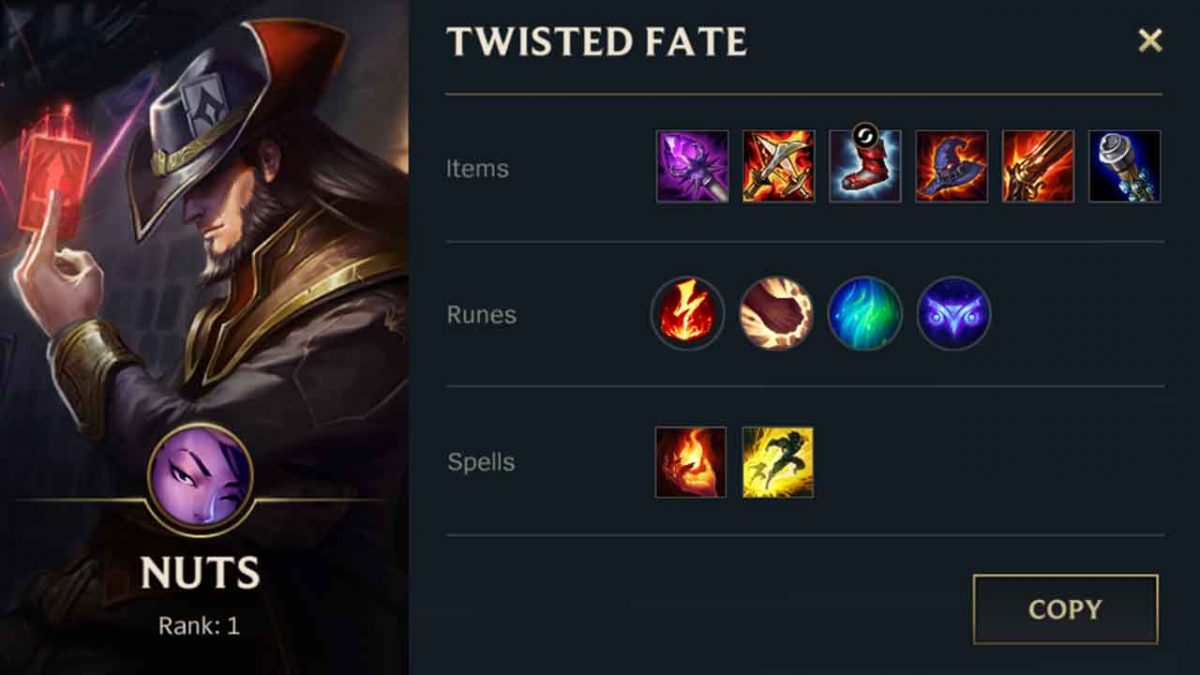 Build Twisted Fate LoL Wild Rift Terbaik 2020! | SPIN Espots