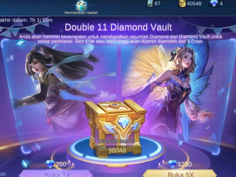 Draw Gratis Diamond Vault Mobile legends