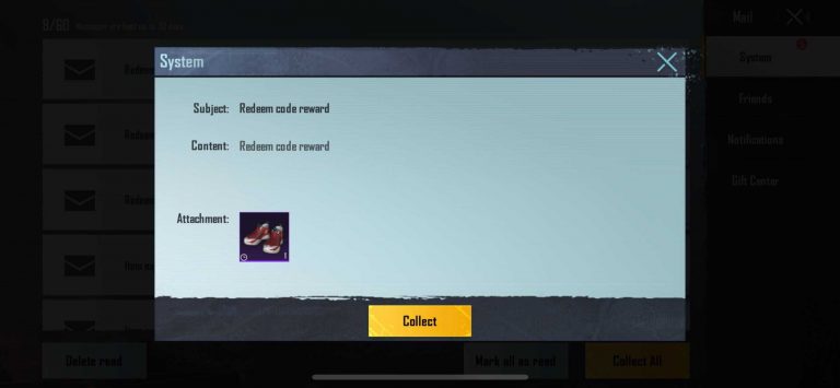 Kode redeem pubg mobile 3 november 2020