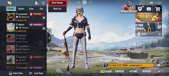 Here S How To Remove Friends On Pubg Mobile From Friend List Game Zone