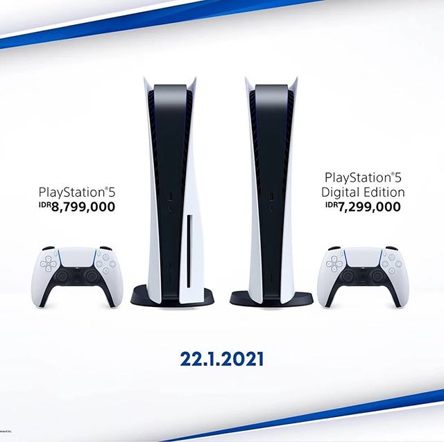 PS5 Indonesian Price