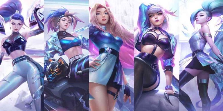 Skin K/DA All Out