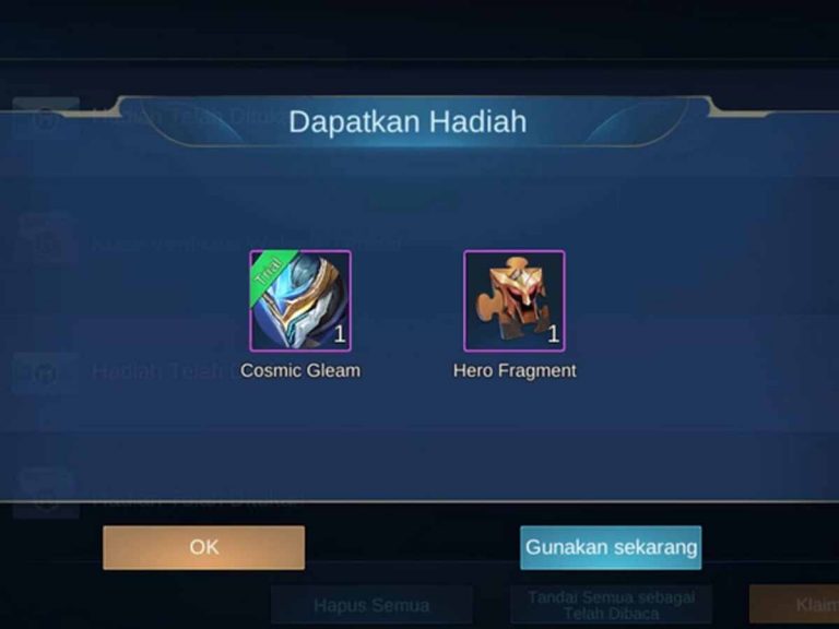 kode redeem ml 22 november