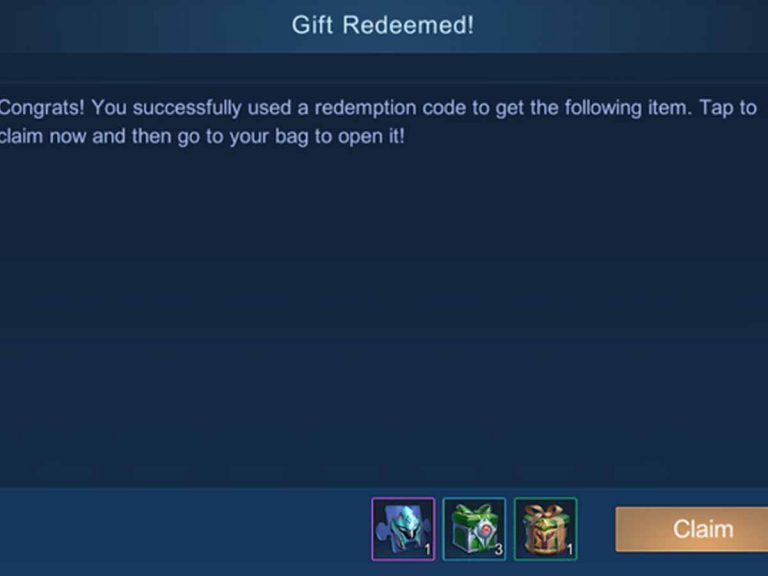 kode redeem ml 20 november