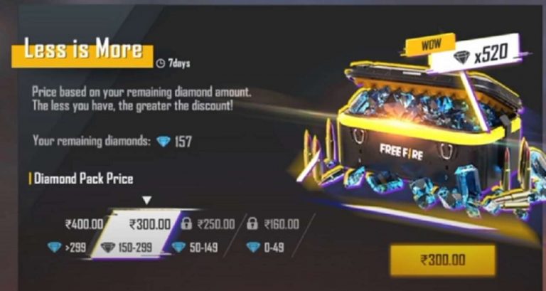 Event Diamond FF Terbaru